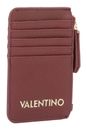 VALENTINO Brixton Credit Card Case Bordeaux VALENTINO Brixton Credit Card Case Bordeaux
