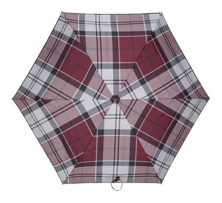 Samsonite Alu Drop S 3 Sect. Manual Flat Garnet Red Check