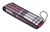 Samsonite Alu Drop S 3 Sect. Manual Flat Garnet Red Check