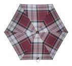 Samsonite Alu Drop S 3 Sect. Manual Flat Garnet Red Check