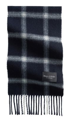 Marc O'Polo Scarf Striped / Dsrk Navy