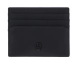 HUGO BOSS Double B Card Holder Saffiano Grey