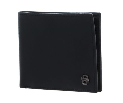 HUGO BOSS Double B Card Case Saffiano Black