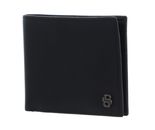HUGO BOSS Double B Card Case Saffiano Black HUGO BOSS Double B Card Case Saffiano Black