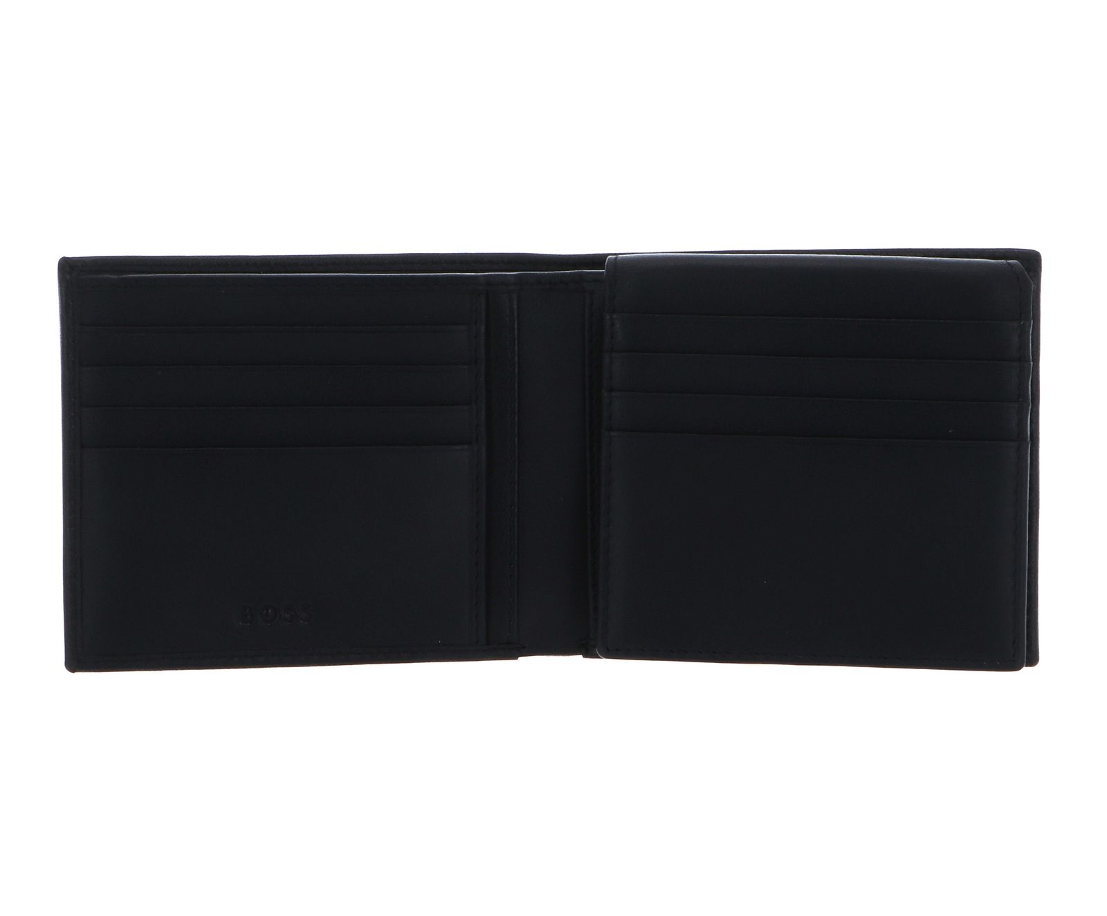 HUGO BOSS Double B Card Case Saffiano Black HUGO BOSS Double B Card Case Saffiano Black