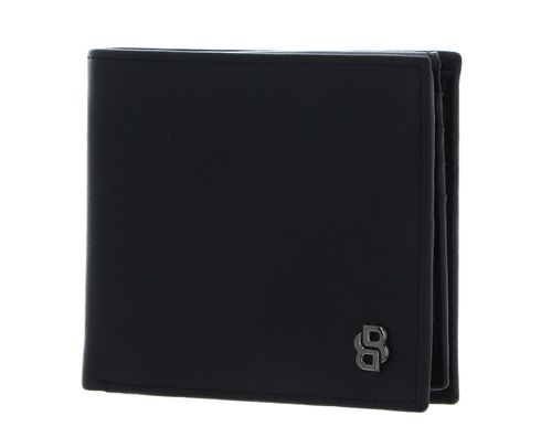 HUGO BOSS Double B Card Case Saffiano Black