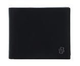 HUGO BOSS Double B Card Case Saffiano Black HUGO BOSS Double B Card Case Saffiano Black