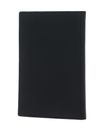 HUGO BOSS Double B Passport Case Saffiano Black