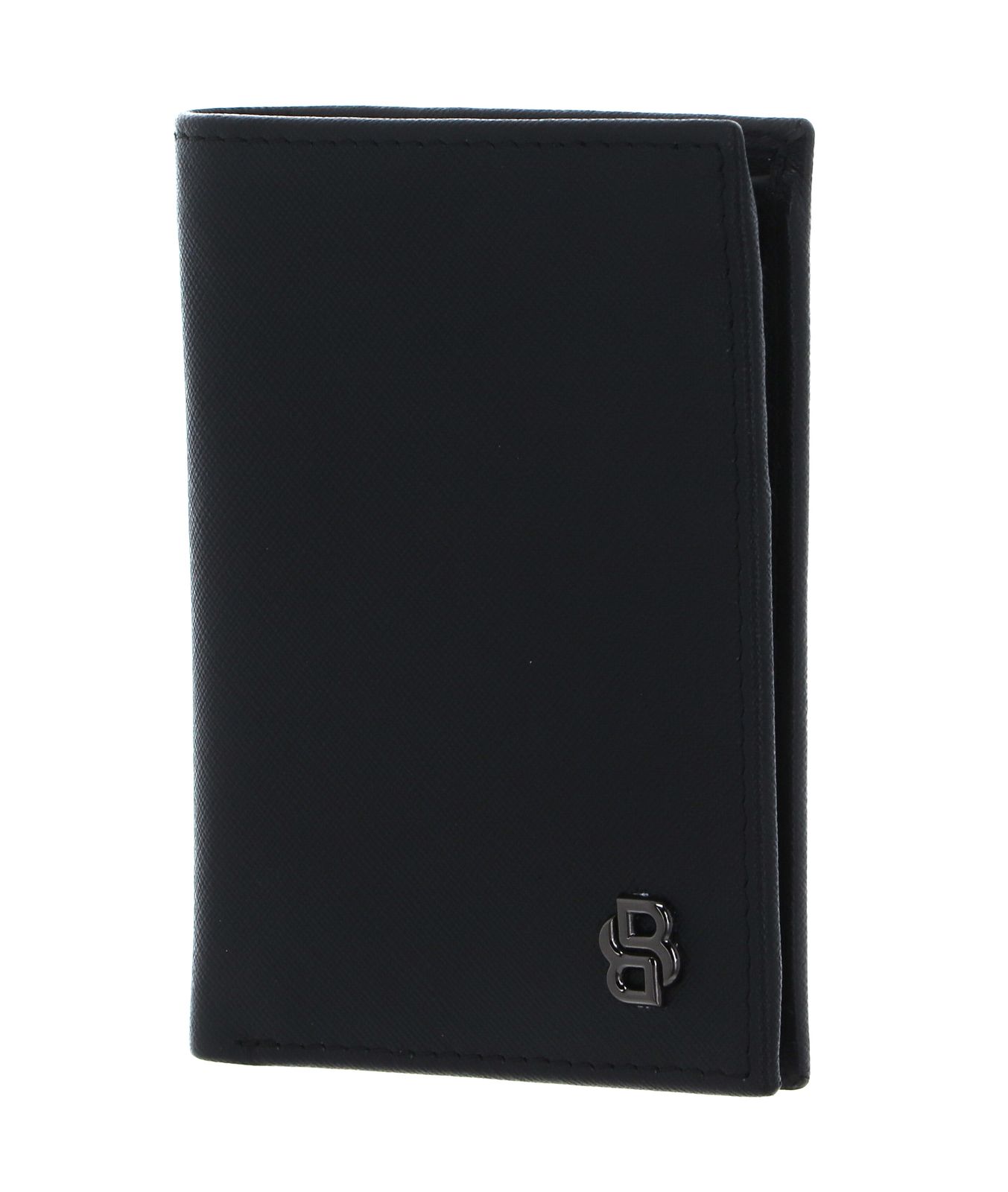 HUGO BOSS Double B Card Case Saffiano Black