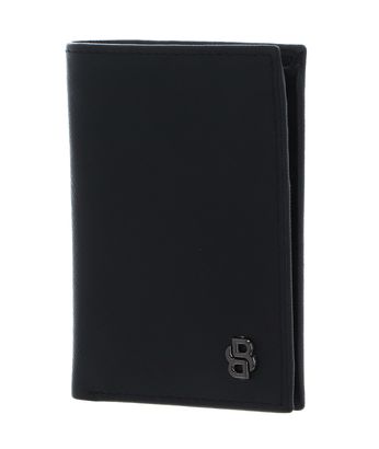 HUGO BOSS Double B Card Case Saffiano Black