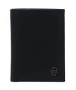 HUGO BOSS Double B Card Case Saffiano Black HUGO BOSS Double B Card Case Saffiano Black