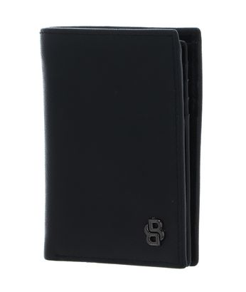 HUGO BOSS Double B Wallet Saffiano Black HUGO BOSS Double B Wallet Saffiano Black