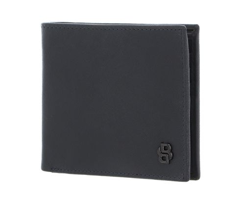 HUGO BOSS Double B Card Case Saffiano Grey
