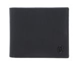 HUGO BOSS Double B Card Case Saffiano Grey HUGO BOSS Double B Card Case Saffiano Grey