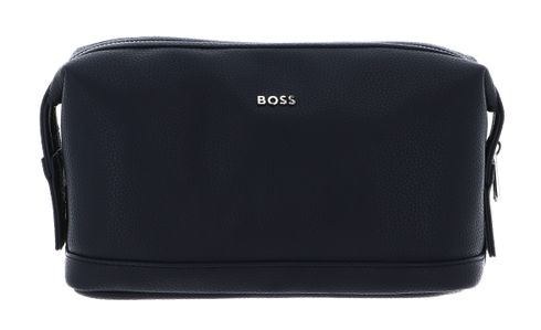 HUGO BOSS Classic Grained Washbag Navy HUGO BOSS Classic Grained Washbag Navy