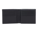 HUGO BOSS Double B Card Case Saffiano Grey HUGO BOSS Double B Card Case Saffiano Grey