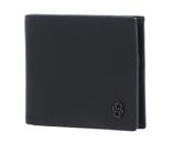 HUGO BOSS Double B Card Case Saffiano Grey HUGO BOSS Double B Card Case Saffiano Grey