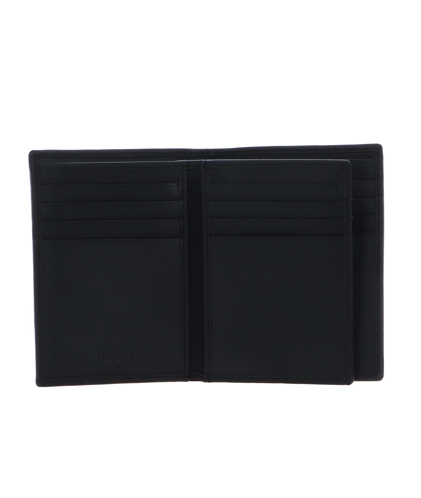 HUGO BOSS Double B Card Case Saffiano Black HUGO BOSS Double B Card Case Saffiano Black
