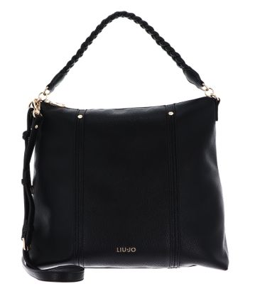 LIU JO Fluida ECS Hobo Bag M Nero LIU JO Fluida ECS Hobo Bag M Nero