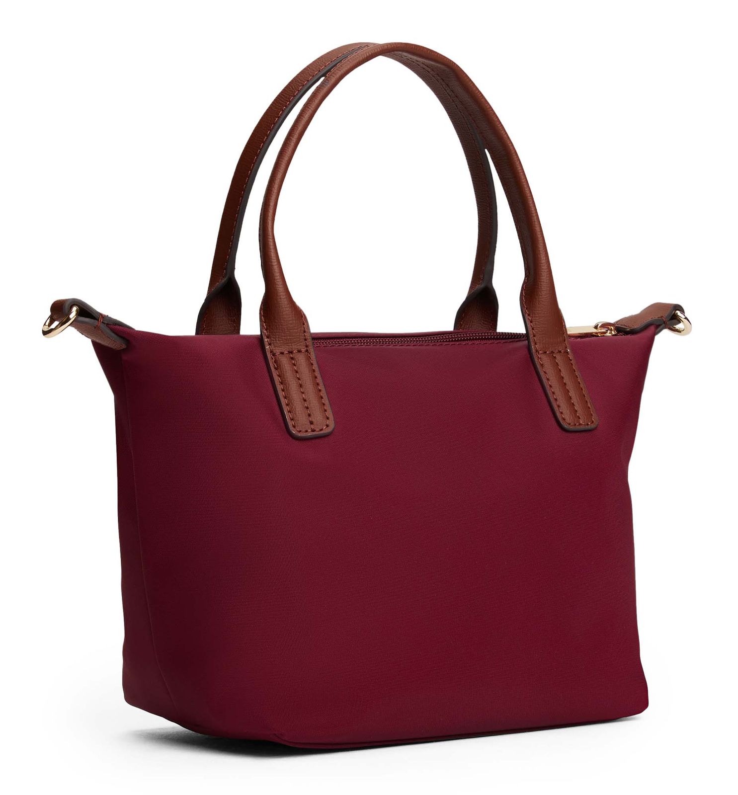 TOMMY HILFIGER Popette Mini Tote Bag Deep Rouge TOMMY HILFIGER Popette Mini Tote Bag Deep Rouge