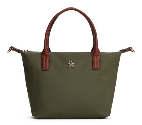 TOMMY HILFIGER Popette Mini Tote Bag Huntsman Green