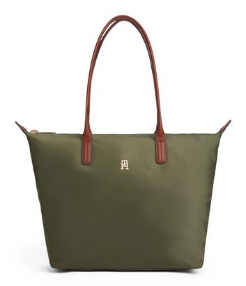 TOMMY HILFIGER Popette Tote Bag Huntsman Green