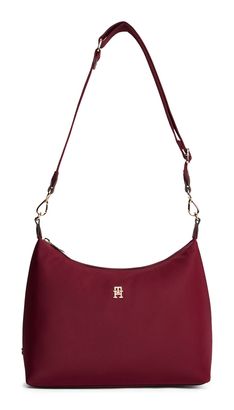 TOMMY HILFIGER Popette Shoulder Bag Deep Rouge