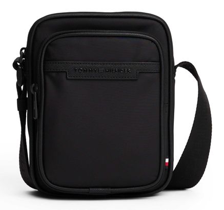 TOMMY HILFIGER TH Repreve Mini Reporter Bag Black
