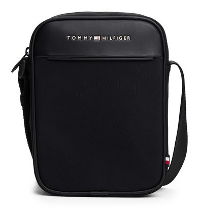 TOMMY HILFIGER TH Foundation Mini Reporter Bag Black