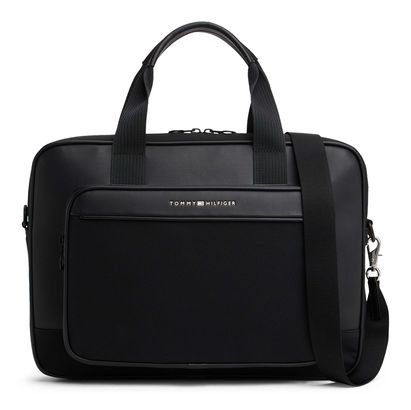 TOMMY HILFIGER TH Foundation Computer Bag Black