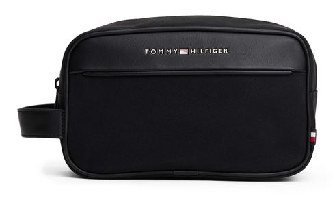 TOMMY HILFIGER TH Foundation Washbag Black