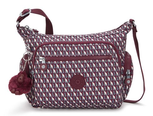 kipling Basic Print Gabbie S Crossbody 3DK Wine