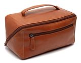 The Chesterfield Brand Elmia Toiletry Bag Cognac