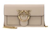 PINKO Love One Wallet C Beige - Grigio - Antique Gold PINKO Love One Wallet C Beige - Grigio - Antique Gold