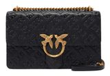 PINKO Love One Classic DC Shoulderbag Nero - Antique Gold PINKO Love One Classic DC Shoulderbag Nero - Antique Gold