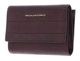 PIQUADRO Patricia Women's Trifold Wallet RFID S Bordeaux