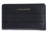PIQUADRO Patricia Women's Bifold Wallet + RFID Black