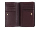 PIQUADRO Patricia Women's Bifold Wallet + RFID Bordeaux