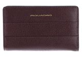 PIQUADRO Patricia Women's Bifold Wallet + RFID Bordeaux