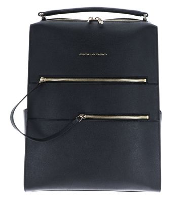 PIQUADRO Patricia Women's Laptop Backpack M Black