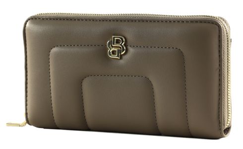 BOSS B Icon Ziparound Wallet Open Brown