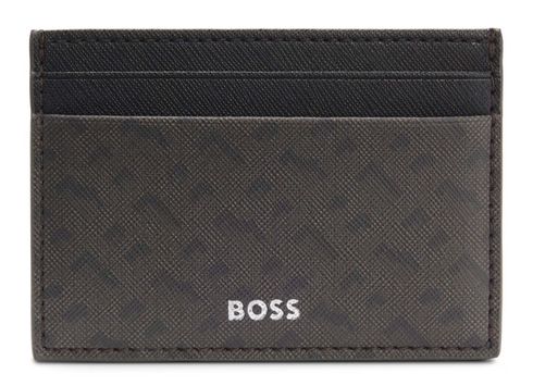 BOSS Zair MN Card Case Dark Brown