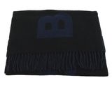 BOSS Rikard Knitted Scarf 35X180 Black