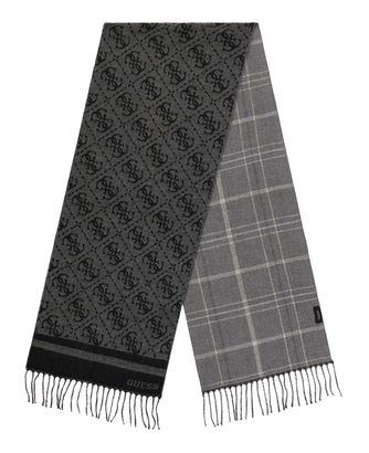 GUESS Milano Scarf 30X175 Black / Grey