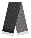 GUESS Milano Scarf 30X175 Black / Grey