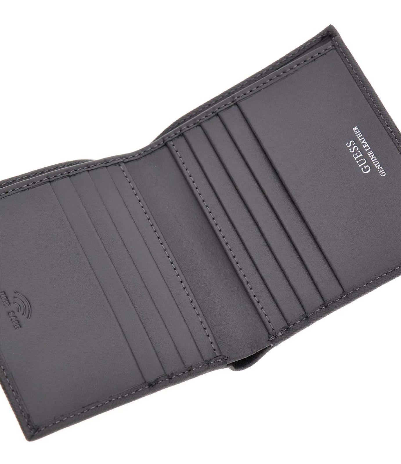 GUESS Certosa Billford Wallet Coin Pocket Anthracite GUESS Certosa Billford Wallet Coin Pocket Anthracite
