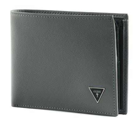 GUESS Certosa Billfold Coin Wallet Anthracite GUESS Certosa Billfold Coin Wallet Anthracite