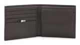 BOSS Zair 4 CC Coin Wallet Dark Brown