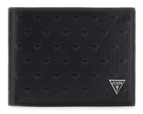 GUESS Torino Bifold No Coin Wallet M Black