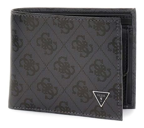 GUESS Milano Bifold No Coin Wallet M Black